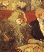 Having dinner together toulouse-lautrec